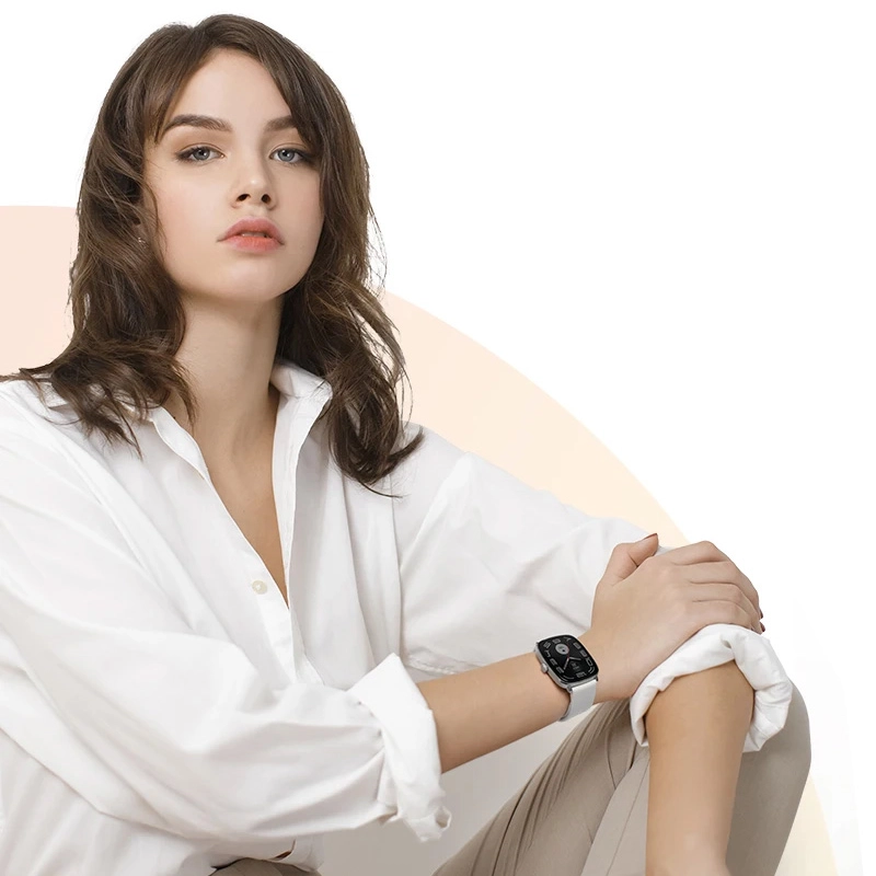 Mulher veste Haylou RS5