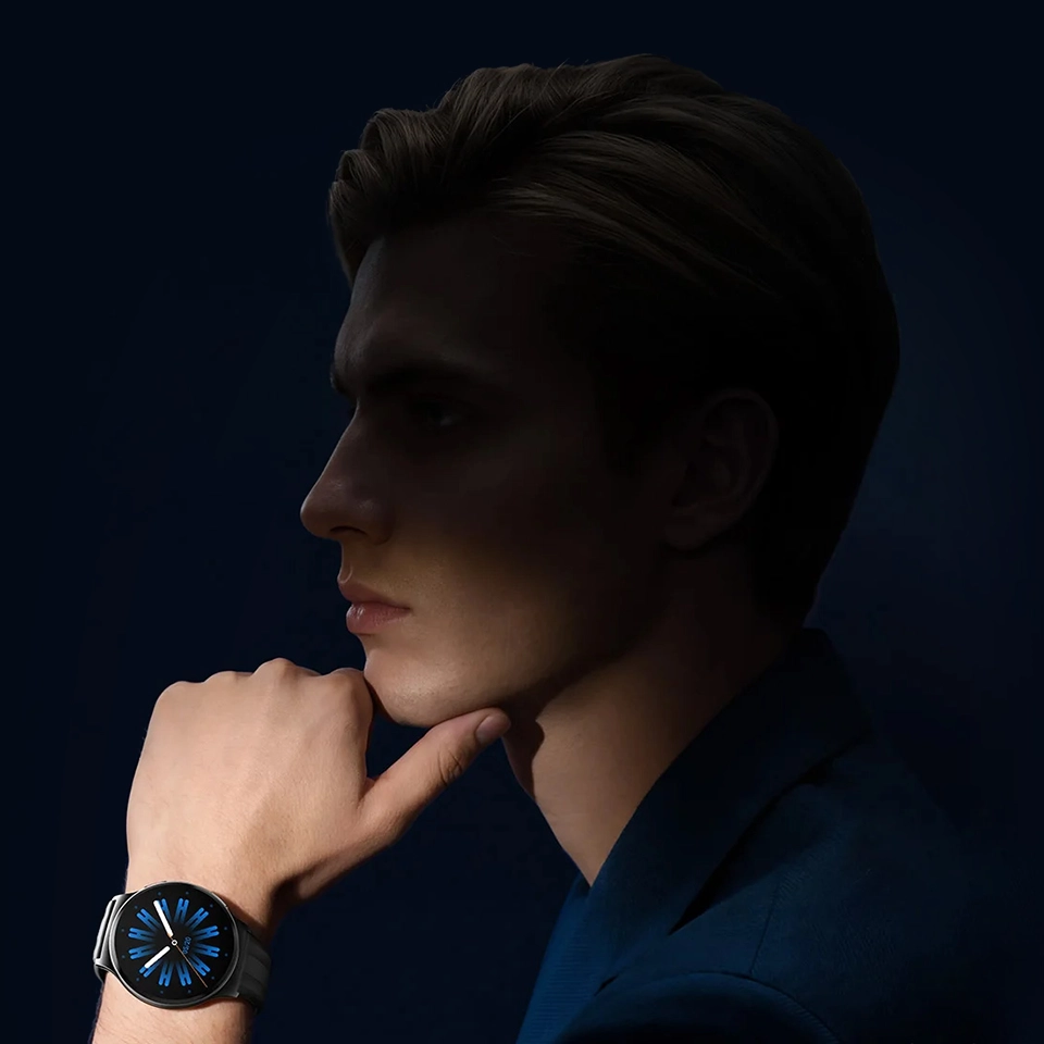 HAYLOU Solar Lite 2 no pulso masculino